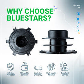 BlueStars durable ABS spool cap cover during heavy trimming tasks