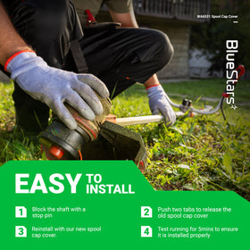 Compatibility range showing Worx trimmer models with BlueStars WA6531 GT