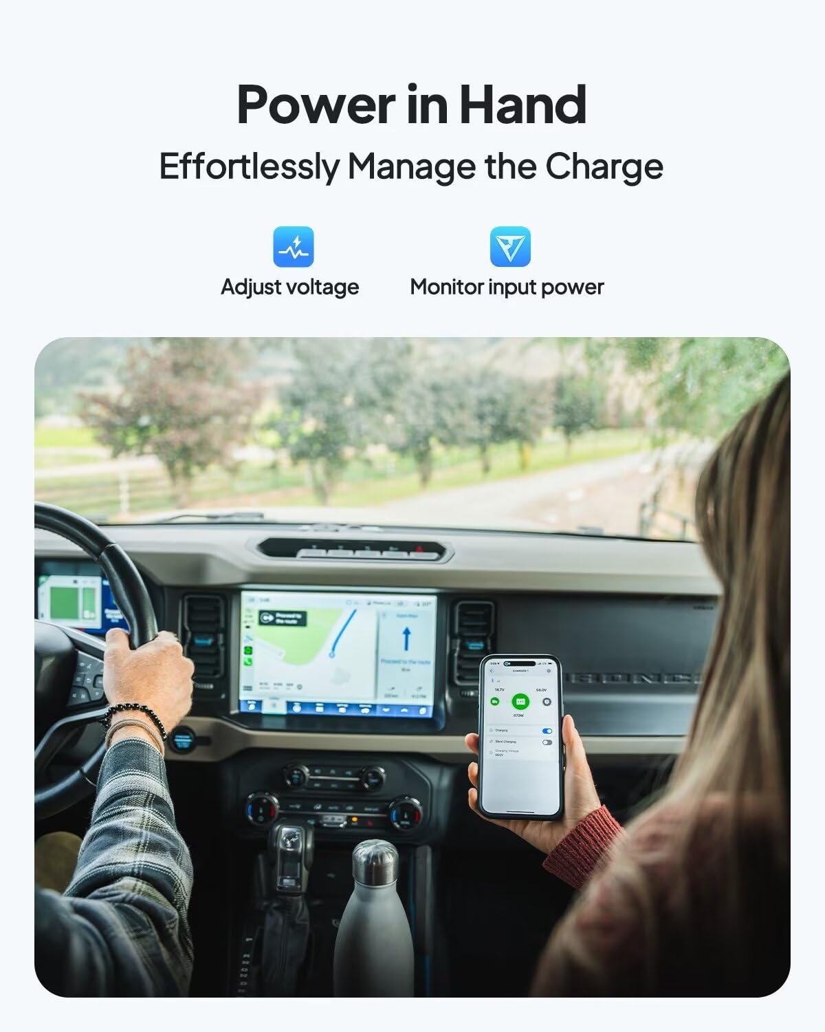 BLUETTI Charger 1 protects your car battery during starts.
