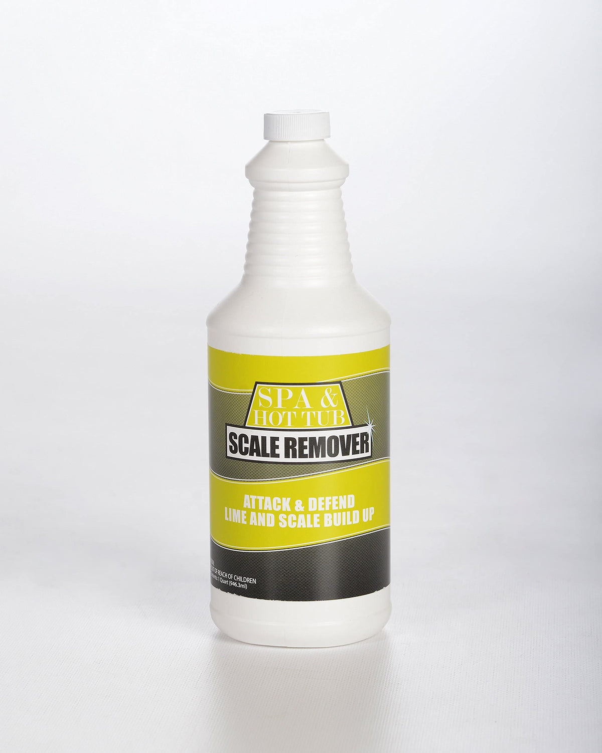 Bluewater Spa Scale Remover calcium removal showing enhanced mineral-free components.