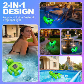 Blufree Frog IP68 waterproof design stays stable in water.