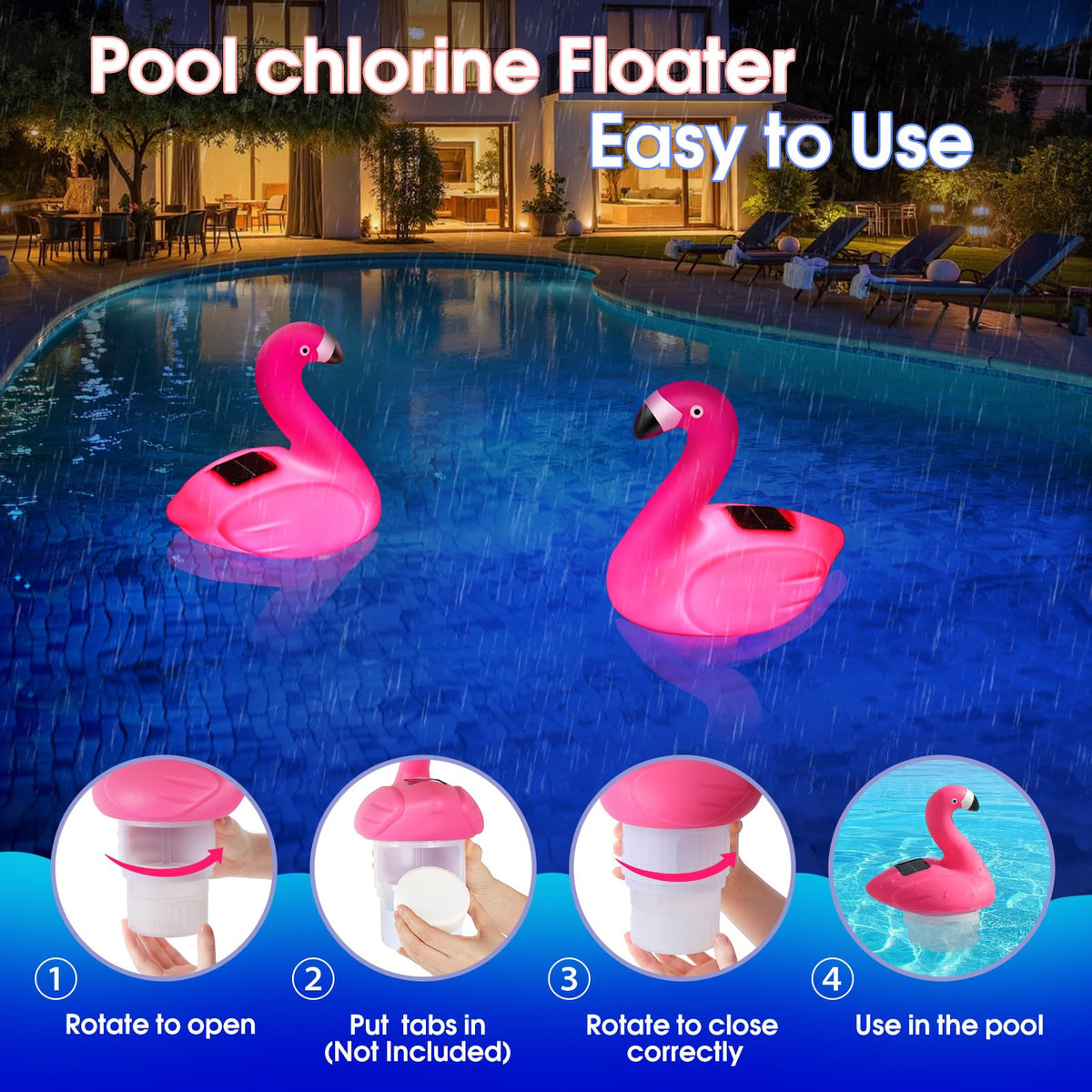 Blufree solar-powered chlorine floater operates without batteries