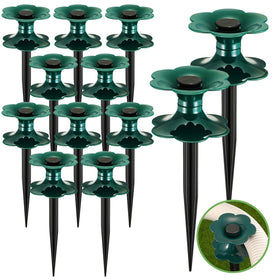 Blulu garden hose guide spike with flower shape keeps your hose neat and prevents bed damage