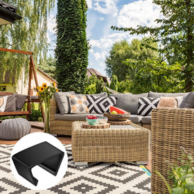 Blulu heat-resistant plastic fasteners endure sun and rain outdoors.
