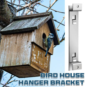 Blulu stable mount keeps bird houses safe against wind and movement