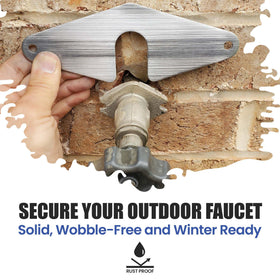 BluMare Hose Bib Buddy all-in-one hardware simplifies outdoor faucet repairs.