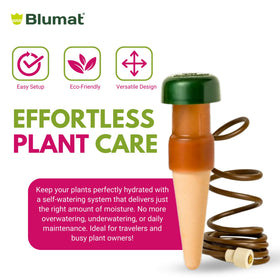 Ceramic materials and Austrian engineering highlight durability of Blumat spikes.