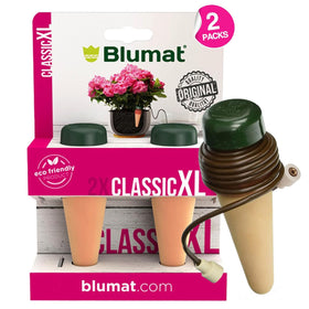 Blumat Classic XL insert with self-watering spikes enabling steady moisture for potted plants.