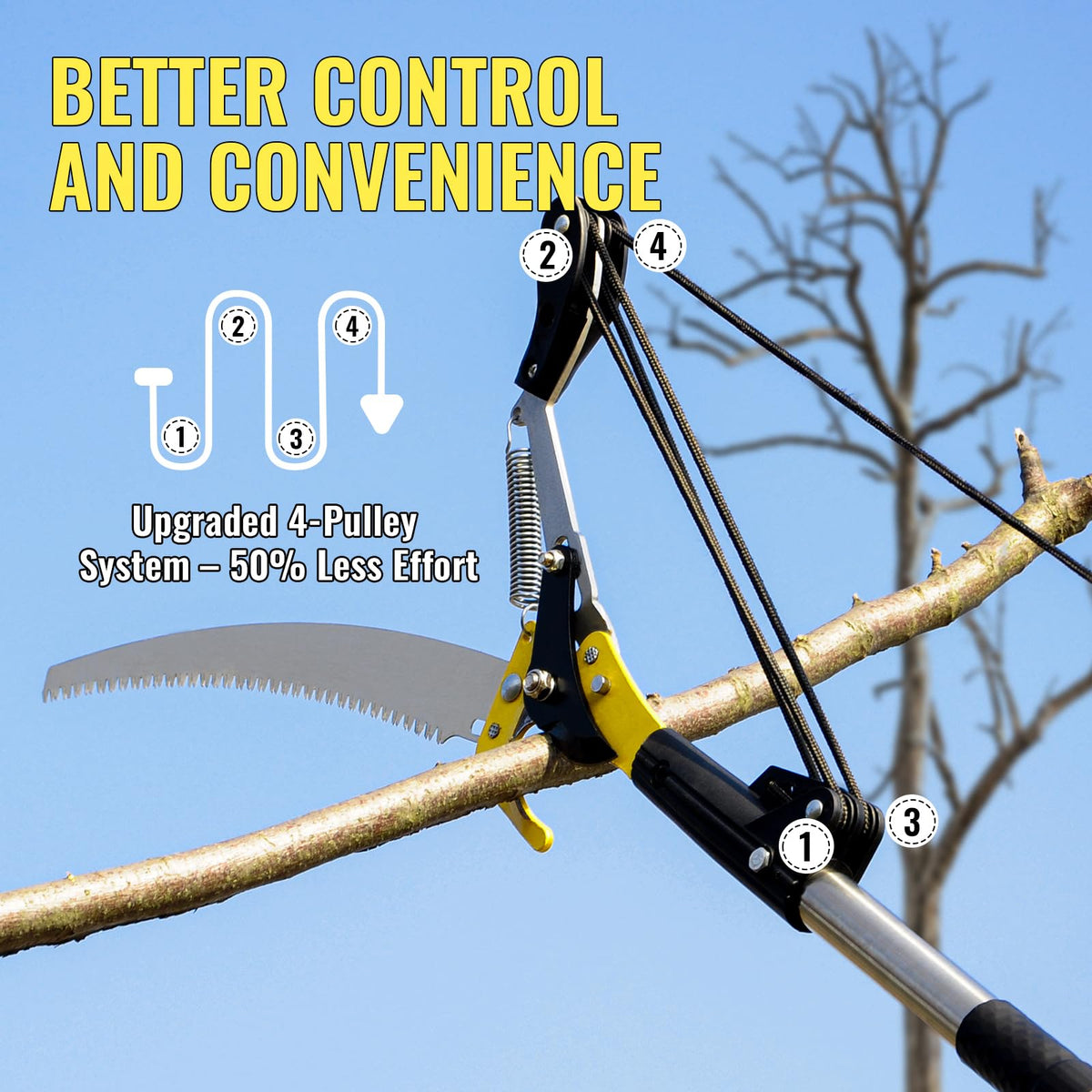 BlumeTrec adjustable height options suit different pruning tasks