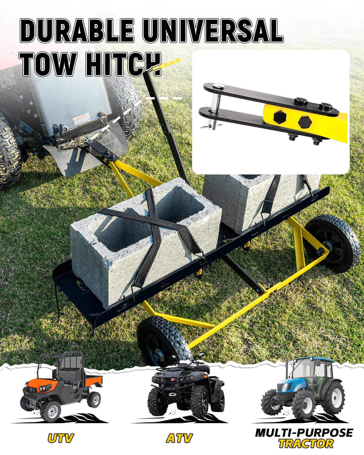 BlumeTrec dethatcher in action removes thatch and debris for a healthier lawn.