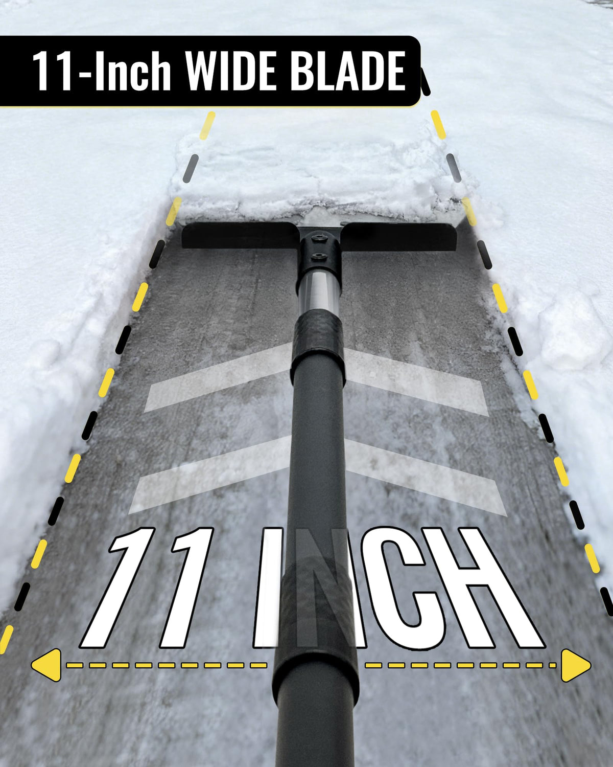 BlumeTrec flat shovel ergonomic grip emphasizes user comfort during long tasks