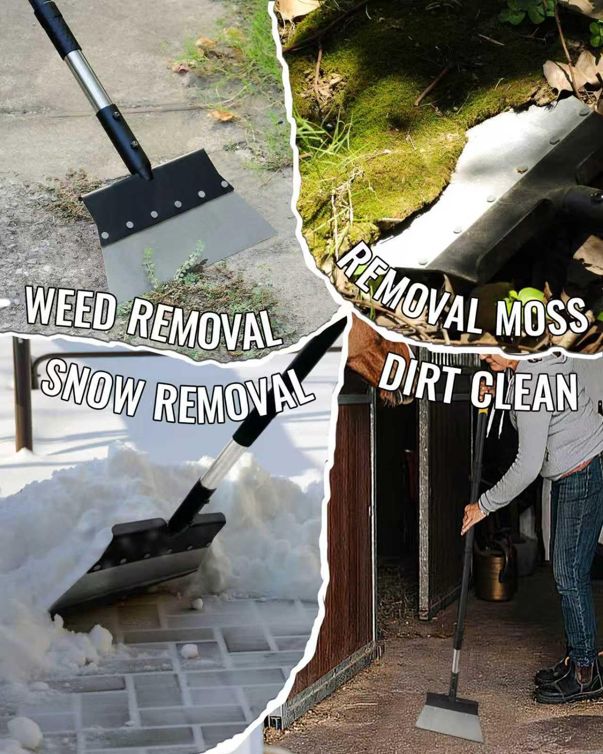 BlumeTrec Garden Flat Shovel foot-pedal for extra leverage on tough soil.