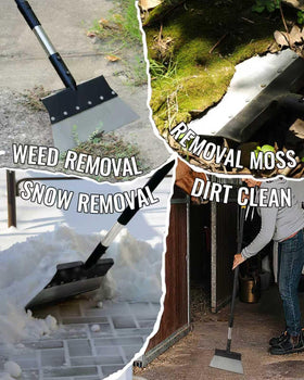BlumeTrec Garden Flat Shovel foot-pedal for extra leverage on tough soil.