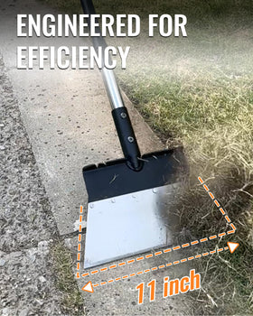 BlumeTrec Garden Flat Shovel ice-removal on sidewalks and driveways.
