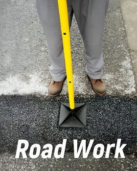 BlumeTrec 4.6-pound head delivers controlled, even compaction.