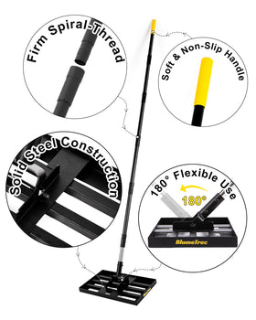 BlumeTrec powder coated rust resistant finish protects the tool