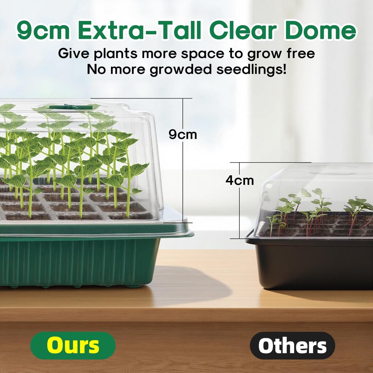 BlumWay vent hole cover enables precise humidity control during germination
