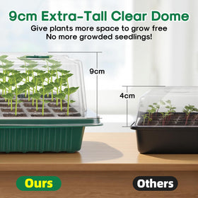 BlumWay vent hole cover enables precise humidity control during germination