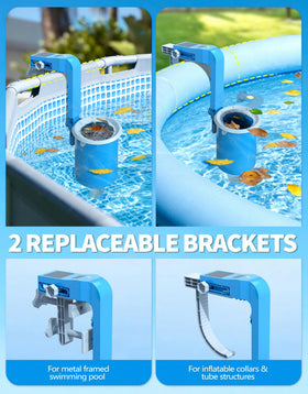 BluSwim UV-resistant durability resists sun exposure and pool chemicals for longevity.