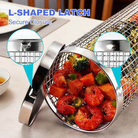 Bmavysa locking mechanism keeps lids secure while rolling for flavor retention.