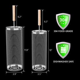 Bmavysa removable wooden handles enabling compact storage and easy transport.