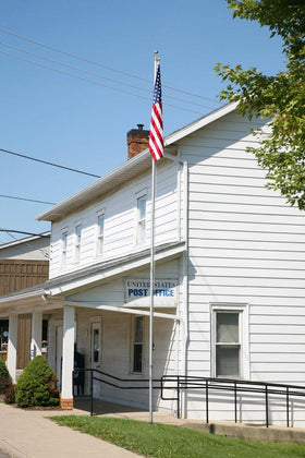 BMFTRRI outdoor flag display topper enhancing curb appeal