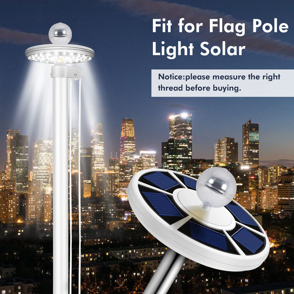 BMFTRRI weather-resistant topper designed for outdoor flag displays