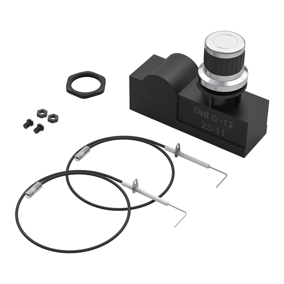 BMMXBI 2-outlet igniter kit for Blackstone 28 inch griddle ensures quick spark ignition.