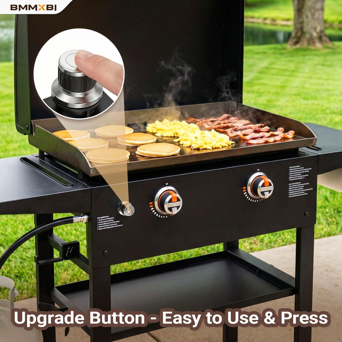 BMMXBI high-temperature resistant igniter withstands outdoor grilling conditions.