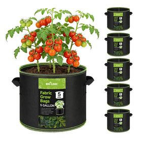 BN-LINK 5-gallon grow bag with durable material for long-lasting use
