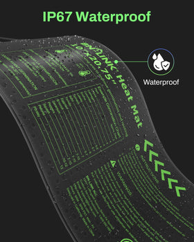 BN-LINK seed start mat for indoor garden supports steady growth conditions
