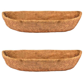 boUod coconut planter liner 30in showing natural fiber and root-friendly design for healthy growth