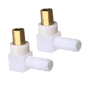 BOAISDHY carb fuel fitting elbow connector 2-pack ready for quick installation and leak-free seal.