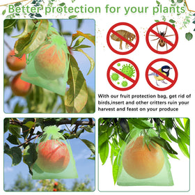 Boao 200-count bags enhance garden protection and reduce waste.