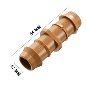 Boao barbed coupler-halfinch illustrates easy tool-free installation for gardens.