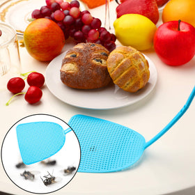 Boao fly swatter with hanging hook design stores neatly between uses.
