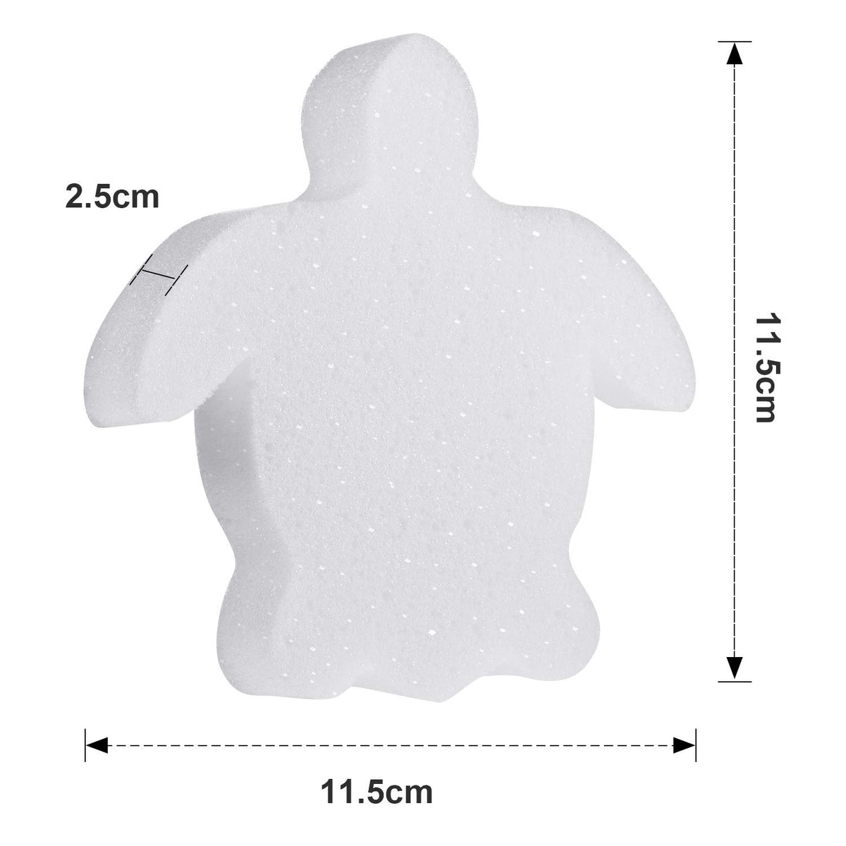 Boao oil absorbing sponge turtle white, ideal for hot tubs and pools to reduce oils.