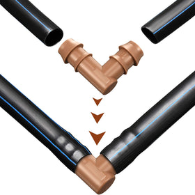 Boao plastic elbow fitting delivers long-lasting performance in outdoor gardens.