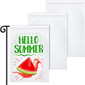 Boao sublimation garden flag blank, front view, great for DIY decor