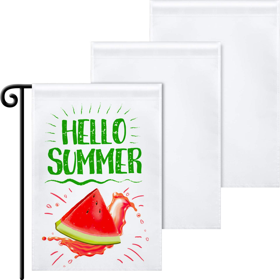Boao sublimation garden flag blank, front view, great for DIY decor