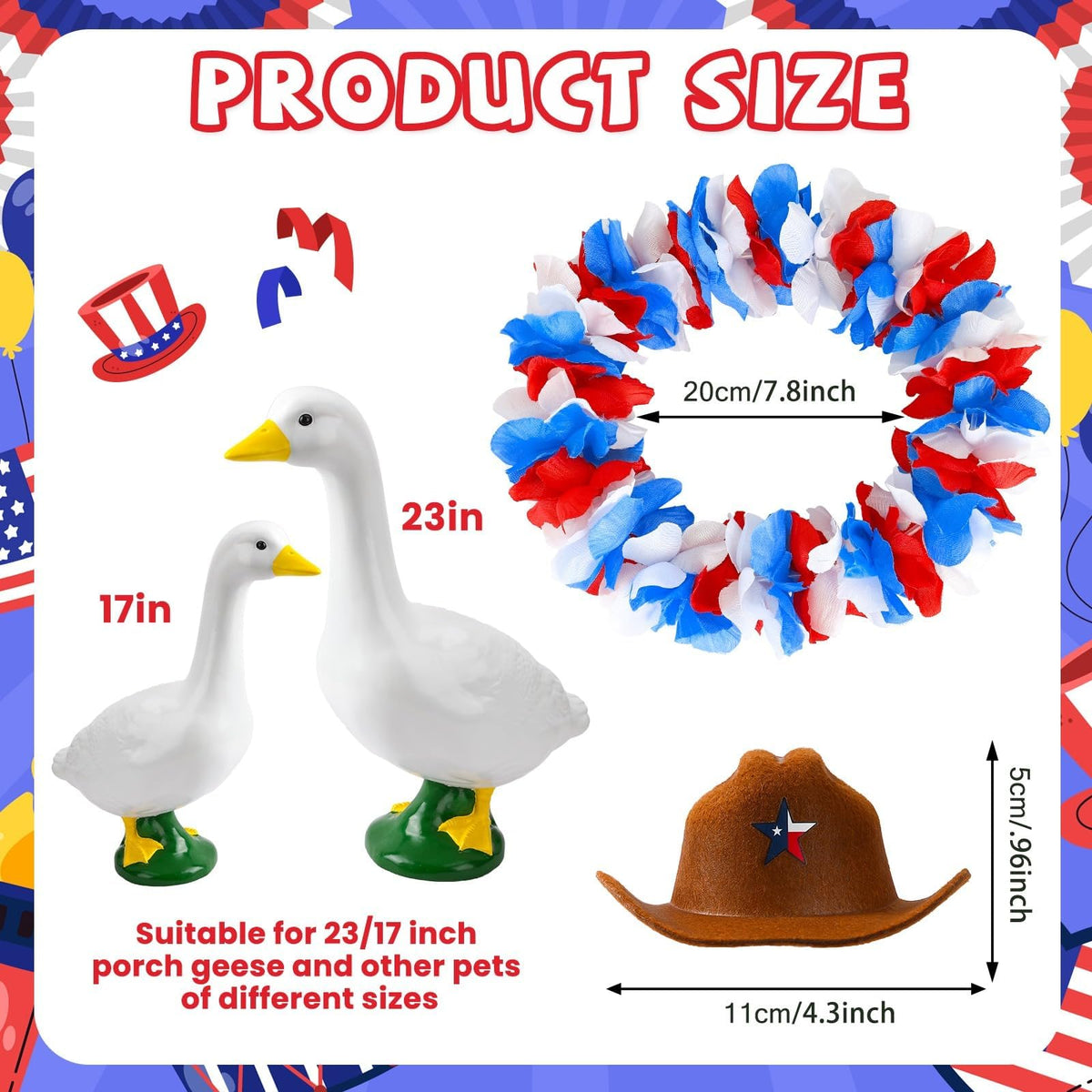 BOARDFEB independence day wreath accessory enhances garden display with bright patriotic colors