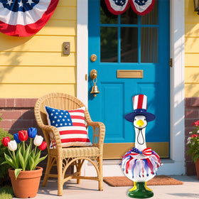 BOARDFEB patriotic outfits suit Memorial Day and garden parties.