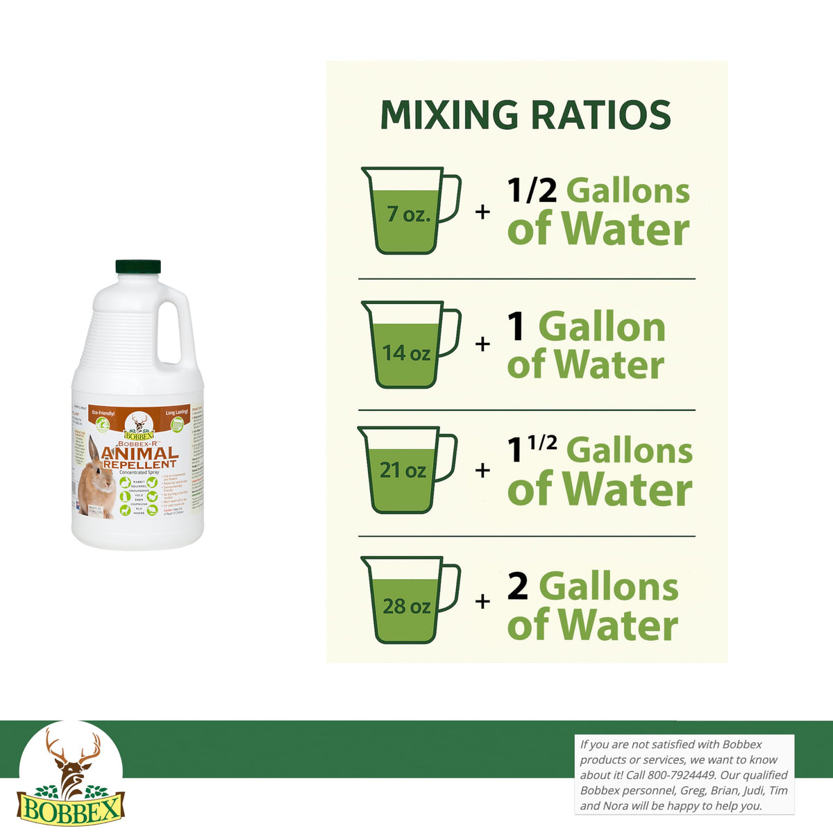 Bobbex-R natural ingredients provide eco-friendly pest deterrence.