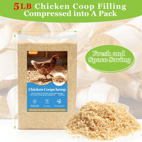 BobbleT absorbent pine shavings demonstrate 3x weight absorption for dry nesting boxes