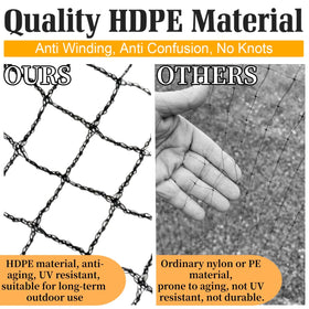 BobbleT's tangle-free design enables quick setup of poultry runs.