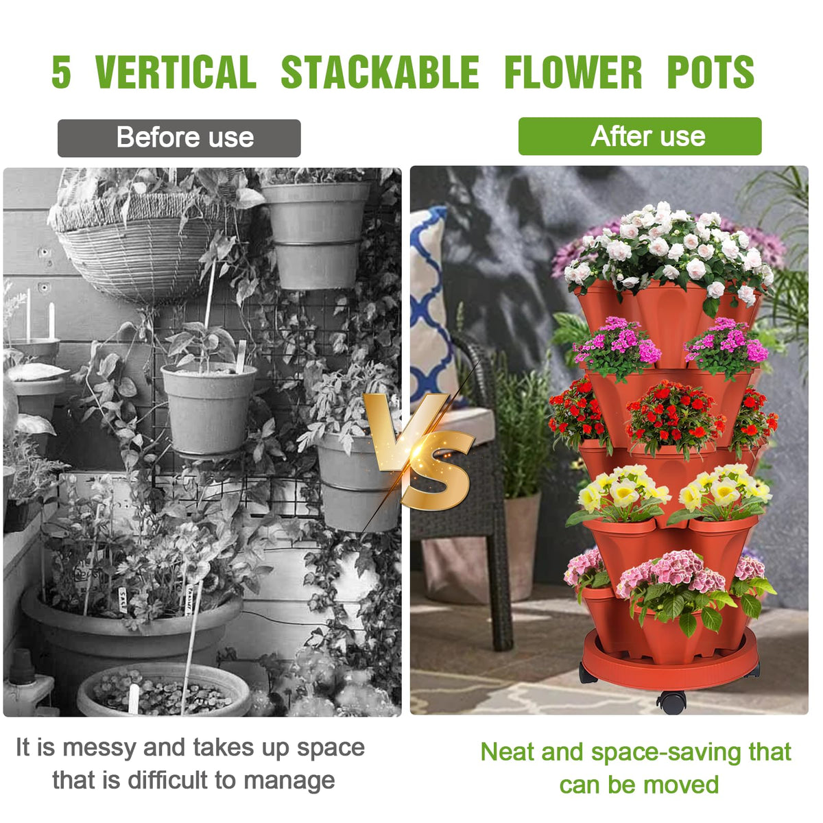 Bociks patio-deck setup showcases stylish decor and space-efficient growth