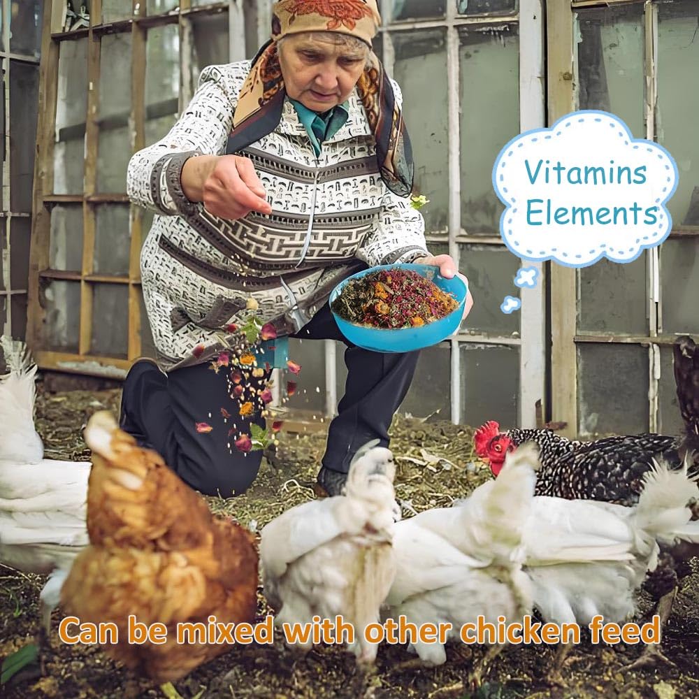 BODISEINT herbal mix supports calm hens and steady egg laying.