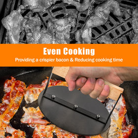 bodkar preheating friendly burger press reduces cooking time