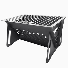 Bodkar Charcoal Grill easy-clean design with removable parts.