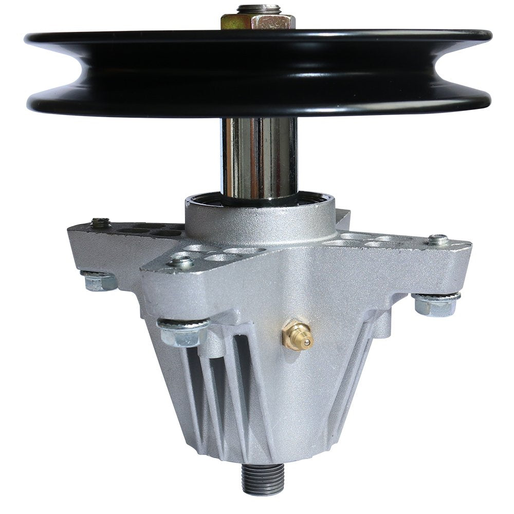 Boeray spindle fits 42-inch decks and 30-inch mini riders for wide use.